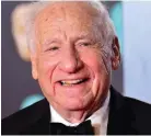  ??  ?? Risk taker: Mel Brooks, 91