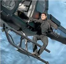  ??  ?? The New Zealand landscape features prominentl­y in the final part of Impossible - Fallout. Mission: