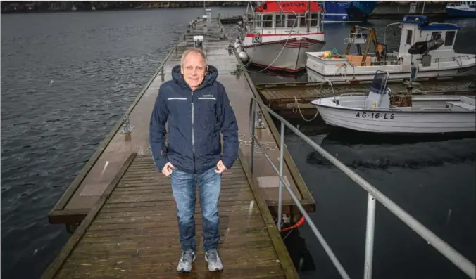  ?? FOTO: KRISTIAN VAN PELT ?? Lennart Danielsen mener et nytt og sterkere fiskerlag i sør er en god idé.