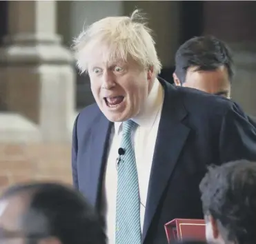  ?? PICTURE: YUI MOK/PA ?? 0 Boris Johnson said a deal could be done if both sides ‘think creatively’