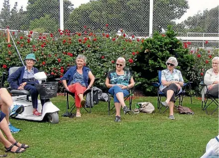  ?? SUPPLIED ?? The Hawera U3A group keep their brains stimulated by frequently learning new things.