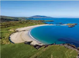  ??  ?? Pictured left-right: Glassilaun Beach, Co. Galway; Oak Hall, Ashford Castle, Lough Corrib