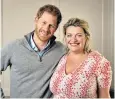  ??  ?? Prince Harry meets Bryony Gordon