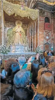  ?? // MARÍA GUERRA ?? La basílica de la Macarena, en Sevilla