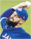  ?? THE CANADIAN PRESS ?? Toronto Blue Jays pitcher Matt Shoemaker.