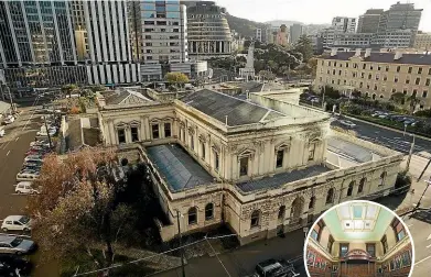  ??  ?? Wellington’s old High Court building where judges presided over all manner of cases from 1881 to 1993.