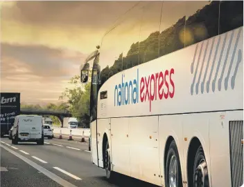  ??  ?? National Express coaches will return to the roads after an 86-day break (photo: Shuttersto­ck)