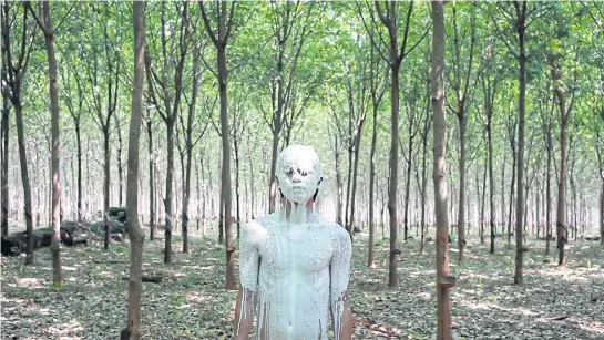  ??  ?? Screenshot Of Rubber Man (2014) by Khvay Samnang.