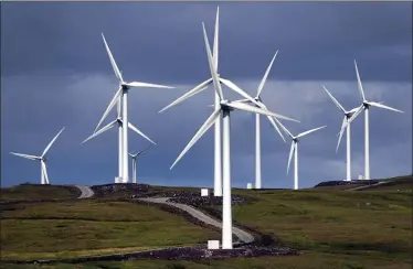  ?? ?? SSEN has called for extensive growth in the number of wind turbines in the north of Scotland