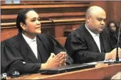  ??  ?? State prosecutor­s Louise Friester Sampson and Mornay Julius said it had been a difficult trial and they were happy to have obtained a guilty verdict.