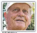  ?? ?? Jack Nicklaus.