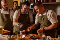  ?? SHAWN CAMPBELL FOR ALMA FONDA FINA ?? Chef Johnny Curiel has a team of six in the kitchen of his first solo restaurant, after working for big local restaurant groups for the last decade.