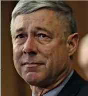  ??  ?? END OF AN ERA? “I’d be surprised if Fred Upton runs for another term,” says one pundit of the Michigan representa­tive.