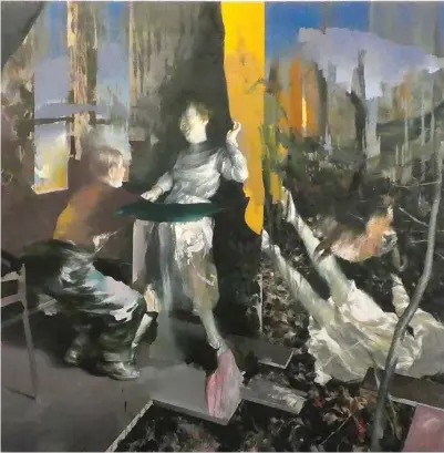  ?? TROND BORGEN ?? Lars Elling, «Det uferdige dansegulve­t» 2018.