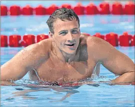  ?? THE ASSOCIATED PRESS FILE PHOTO ?? American swimmer Ryan Lochte has rebounded from his suspension after the 2016Games.