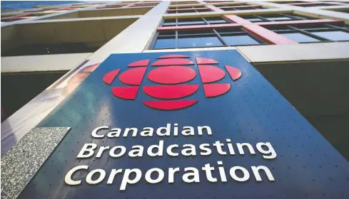  ?? AARON LYNETT / NATIONAL POST FILES ?? During the 2021-22 fiscal year, the CBC received $1.2 billion in federal funding, according to the CBC's annual report,
while other broadcaste­rs and news outlets continue to gut their newsrooms and personnel to cut costs.