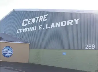  ??  ?? Le centre Edmond E. Landry de Grande-Anse demeurera fermé cet hiver. – Acadie Nouvelle: Réal Fradette