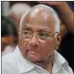  ??  ?? Sharad Pawar