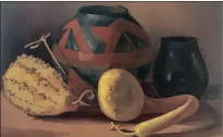  ??  ?? STRIKING: JH Pierneef’s African Clay Pot with Calabash.