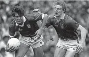  ??  ?? Five-year war: Cork and Meath’s ’87 battle