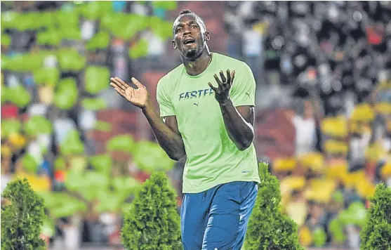  ?? Picture: Getty Images. ?? Usain Bolt at the recent Golden Spike meeting in Ostrava. He will contest the 100m in Monaco tonight.