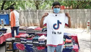  ?? AFP ?? India claimed roughly 30 per cent of TikTok’s 611 million downloads.