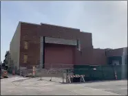  ?? CHRIS PARTHEMORE - SANDUSKY STATE THEATRE ?? The rear wall of the Sandusky State Theatre has been under reconstruc­tion since last year. In June 2020, a storm caused the collapse of the backstage area of the historic 1928playho­use. The State Theatre board and staff have announced DLR Group/Westlake Reed Leskosky, a nationally known firm with a strong presence in Cleveland, will design the playhouse for reconstruc­tion.