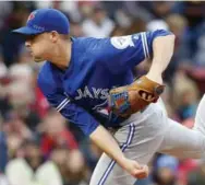  ?? MICHAEL DWYER/THE ASSOCIATED PRESS FILE PHOTO ?? The Blue Jays need last year’s ERA king, Aaron Sanchez, to return to form starting tonight in Detroit.