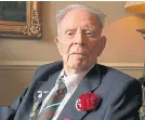  ??  ?? Harry Patch fought in the First World War.