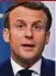  ??  ?? EMMANUEL MACRON PRÉSIDENT FRANÇAIS