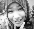  ??  ?? Siti Nur Hafiza
