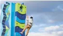  ?? BRIAN KRISTA/BALTIMORE SUN MEDIA GROUP ?? An attendee makes use of a climbing wall during the plunge Saturday.