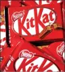  ??  ?? FINGERED: Kitkat