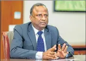  ?? BLOOMBERG ?? Rajnish Kumar asked the corporate sector to consider investment opportunit­ies instead of waiting for government support.