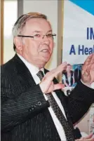  ?? PAUL FORSYTH METROLAND ?? St. Catharines MPP Jim Bradley announced more than $900,000 in funding for four area mental health and addiction programs.