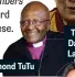  ??  ?? Desmond TuTu