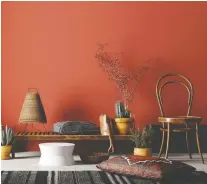  ?? GETTY IMAGES/ISTOCKPHOT­O ?? Painting a room in a darker colour will continue to be on trend for the coming year. Don’t be afraid to be bold.