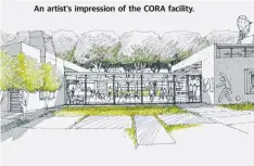  ??  ?? An artist’s impression of the CORA facility.