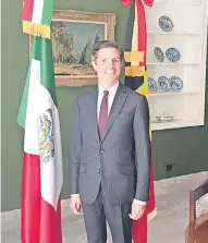  ??  ?? El embajador de Bélgica, Antoine Evrard, dice que la mayor parte del tratado comercial entre México y la UE “está cerrada”.