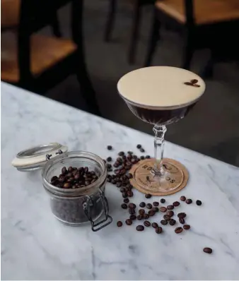  ??  ?? ESPRESSO MARTINI