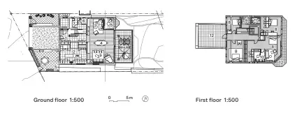  ??  ?? 1 Entry
2 Kitchen
3 Living
4 Dining
5 Terrace
6 Powder room 7 Laundry
8 Bedroom 9 Bathroom
10 Main ensuite 11 Teenager’s ensuite 12 Balcony