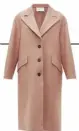  ??  ?? The coat
I bought a pink coat in 2014 and have worn it every winter since. Coat, £297, Harris Wharf London (matches fashion.com)