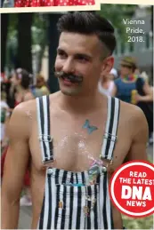  ??  ?? Vienna Pride, 2018.