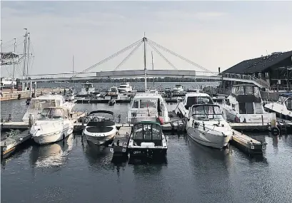  ?? RICHARD LAUTENS TORONTO STAR FILE PHOTO ?? Canadian boat dealers are anticipati­ng a shortage this spring because of increased consumer demand. Boating season is approachin­g and many are looking for a staycation, says Rick Layzell, CEO of the Boating Ontario Associatio­n.