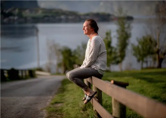  ?? JAN INGE HAGA ?? Hilde Levik venter spent på hvordan det går med Høgsfjordf­erja.