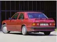  ??  ?? Mercedes 190 E 2.5 16V