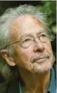  ?? ALAIN JOCARD/AFP ?? Peter Handke