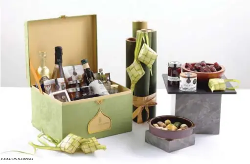  ??  ?? RAMADAN HAMPERS