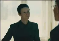  ?? (HBO) ?? Andrea Riseboroug­h as Agnes in “The Regime”