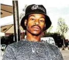  ?? Picture: INSTAGRAM ?? TRAGIC LOSS: ‘Gomora‘ actor Siyabonga Zubane’s funeral will be held in Klipfontei­n this weekend